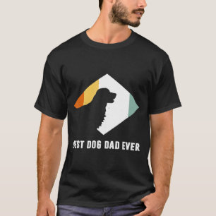 Vintage - Bästa Golden Retriever Hund Pappa någons T Shirt