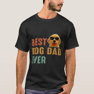 Vintage - Bästa Golden Retriever Hund-valpen någon T Shirt