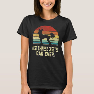 Vintage Bästa kinesiska beklädda Pappa någonsin Hu T Shirt