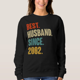 Vintage Bästa Make sedan 2002 20:e Bröllop T Shirt