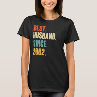 Vintage Bästa Make sedan 2002 20:e Bröllop T Shirt