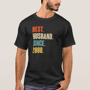 Vintage Bästa Make sedan 2008 14:e Bröllop T Shirt