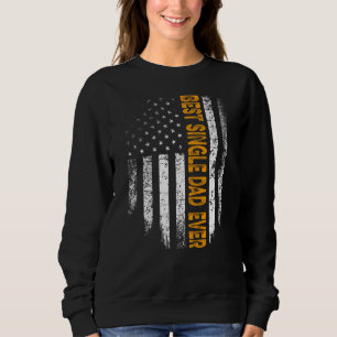 Vintage Bästa Pappa någonsin Flagga Amerikanska Fa T Shirt