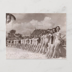 Vintage Bathing Kostym Postcard - 1780018.jpg Vykort