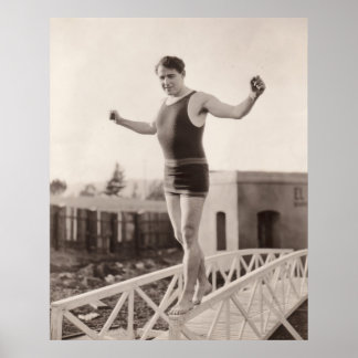 Vintage Bathing Kostym Poster - 1780087-1