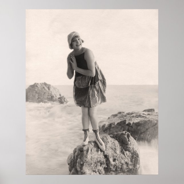 Vintage Bathing Kostym Poster - 1780222-1 (Framsidan)