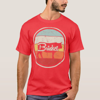Vintage BBQ Brisket Barbecue Beef  T Shirt