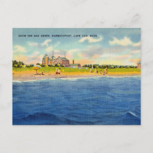 Vintage Beach, Cape Cod, Massachusetts Vykort