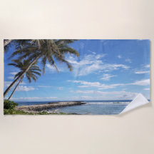 Vintage Beach Handflatan Träd