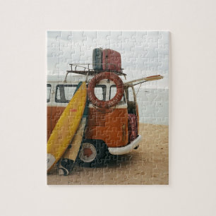 Vintage Beach Img. Pussel