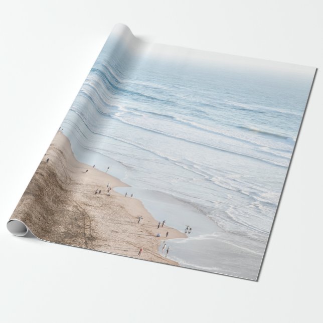VINTAGE BEACH PHOTO PRESENTPAPPER (Utrullad)