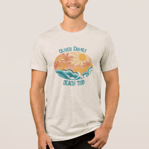 Vintage Beach Vinkarare Sol sommaruppehåll T Shirt
