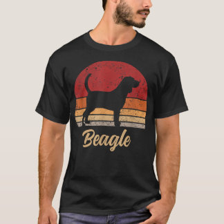Vintage Beagle Hund Djurägare Män Kvinnor Pojkar T Shirt