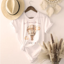 Vintage Bear Luft Blegon Balloon Fluffy Clouds T Shirt