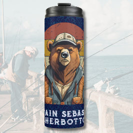 Vintage Bear Pension Gifts for Fisherman Pappa