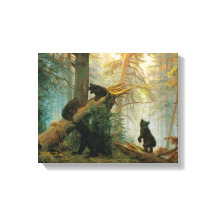 Vintage Bear Unge av Ivan Shishkin