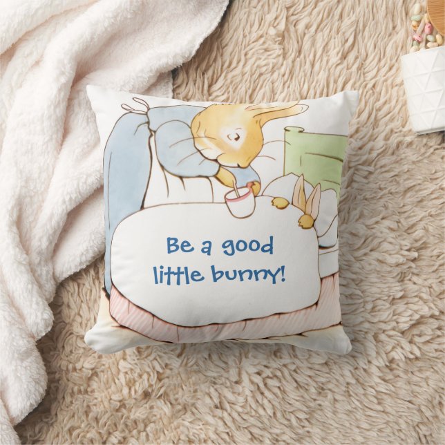 Vintage Beatrix Potter Barnkammar Kuddvar Kudde (Filt)