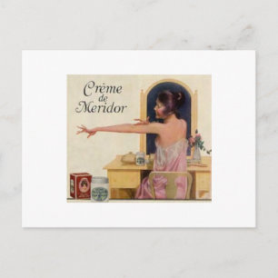 Vintage Beauty Ads Postcards Vykort