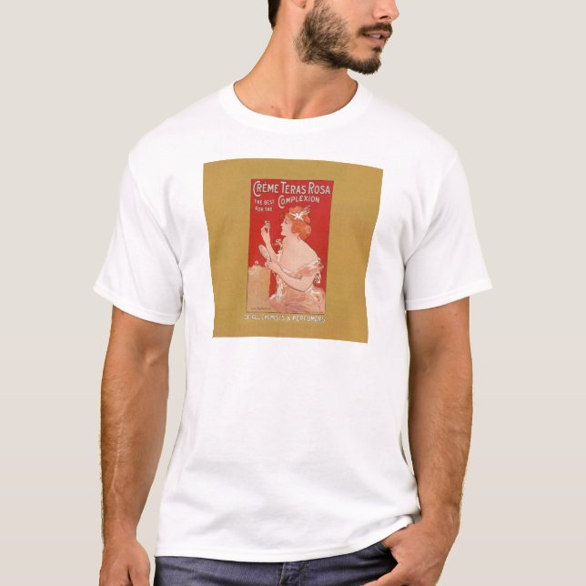 Vintage Beauty Advertisement T-shirt (Framsida)