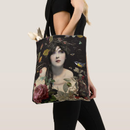 Vintage Beauty Blommigt Tygkasse
