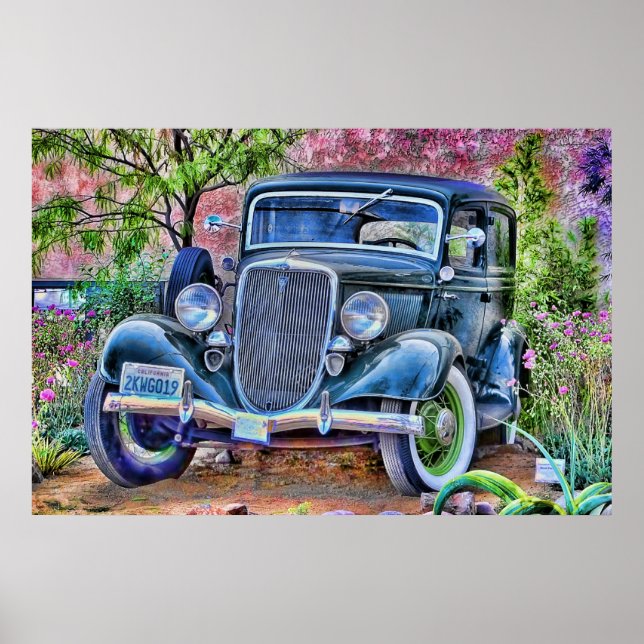 VINTAGE BEAUTY POSTER (Framsidan)