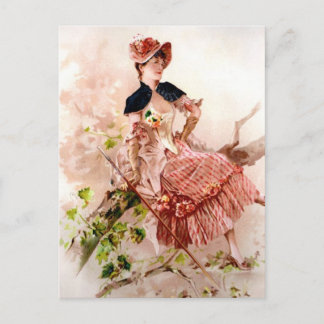 Vintage Beauty Vykort