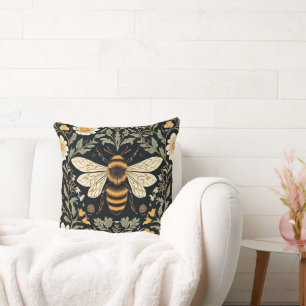 Vintage Bee Garden Kudde