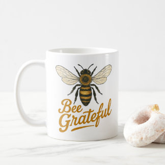 Vintage Bee Gratish Nature Artwork Kaffemugg