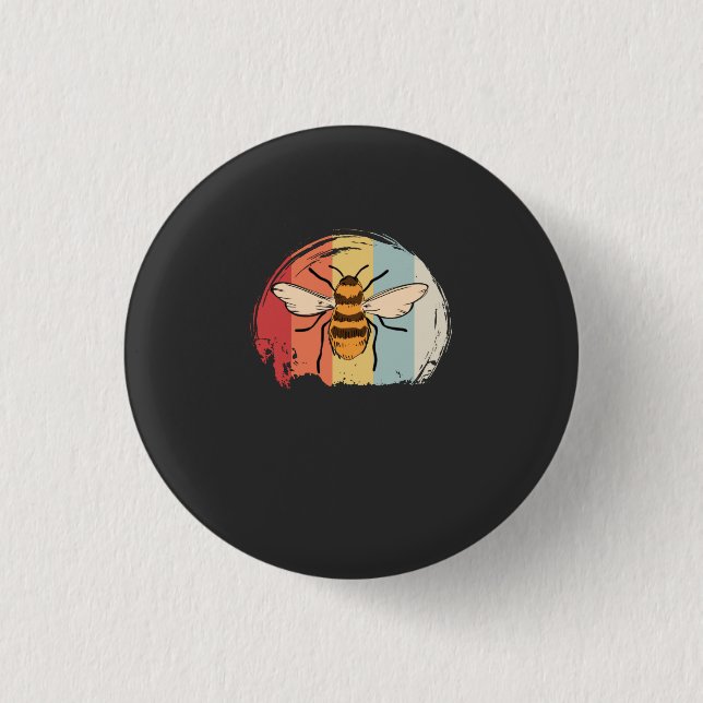 Vintage Bee Knapp (Framsida)
