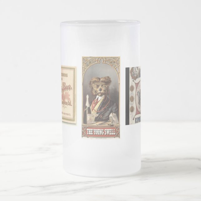 Vintage Beer Ads Mugg (Center)