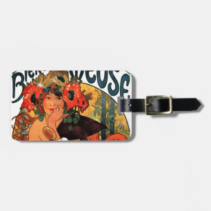 Vintage Beer Muse Bagagebricka