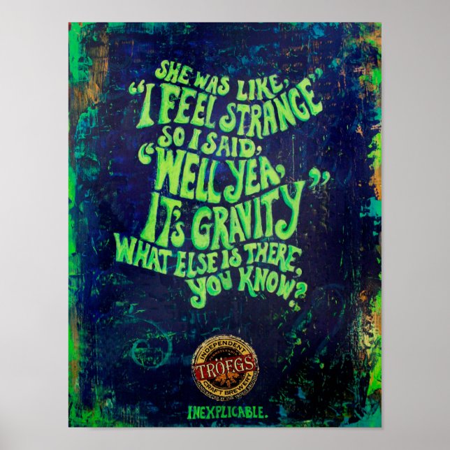 Vintage Beer Poster (Framsidan)