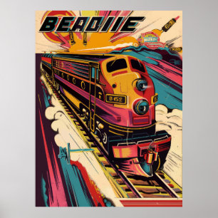 Vintage Beer Poster - Rekler Brewery-annonsering