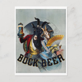 Vintage Beer poster Vykort