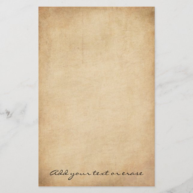 Vintage befläckt brevpapperpapper 3 brevpapper (Framsida)