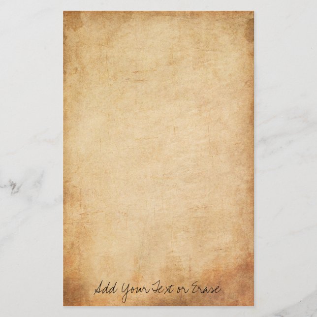 Vintage befläckt stationärt papper 2 (Framsida)