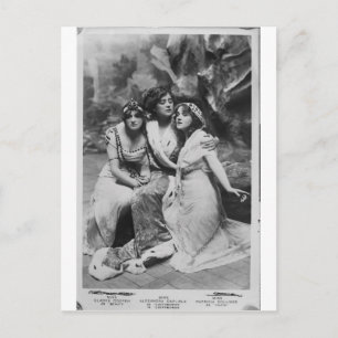 Vintage befordrings- Everywoman Vykort
