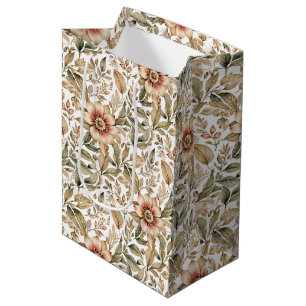 Vintage Beige & Grönt Botanical