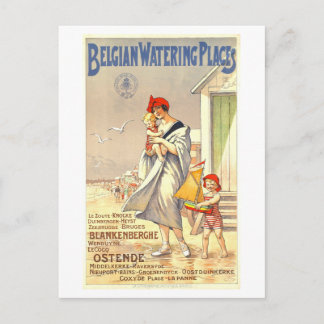 Vintage Belgium Travel Postcard Vykort