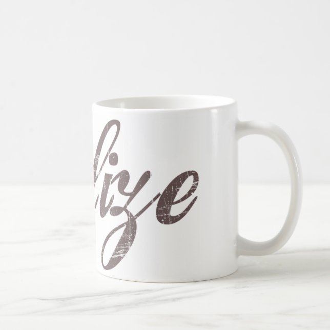 Vintage Belize Kaffemugg (Höger)