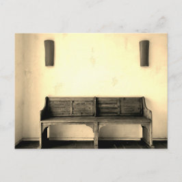 Vintage Bench Vykort