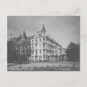 Vintage Bergen Hotel Postcard Vykort
