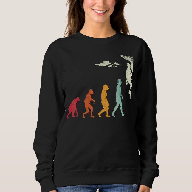 Vintage Bergsklättersklättring T Shirt (Framsida)