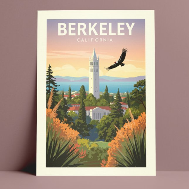 Vintage Berkeley California Vykort (Skapare uppladdad)