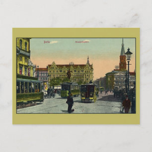 Vintage Berlin Alexanderplatz Vykort