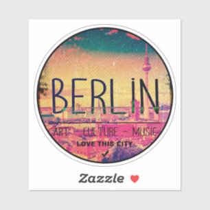Vintage Berlin Klistermärken