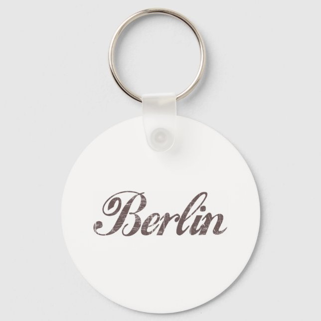 Vintage Berlin Nyckelring (Framsida)