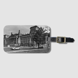 Vintage Berlin Reichstag-parlaments hus Mouse Pa Bagagebricka