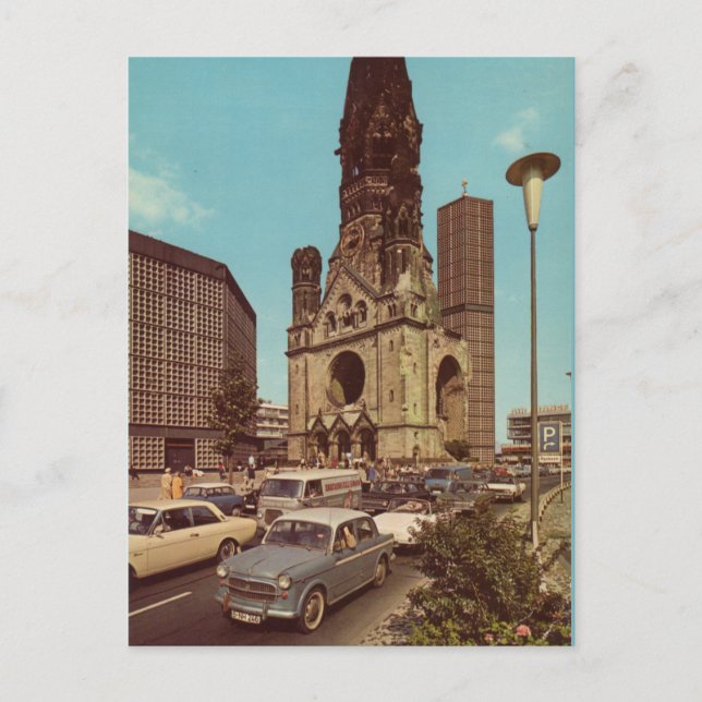 Vintage Berlin Vykort (Framsida)