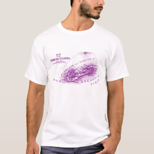 Vintage Bermuda, lila T Shirt